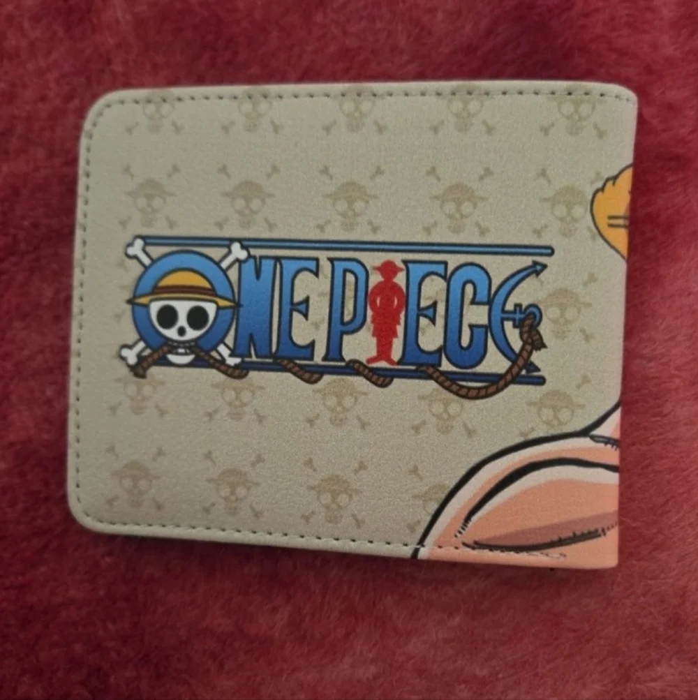 New one piece anime manga leather wallet
